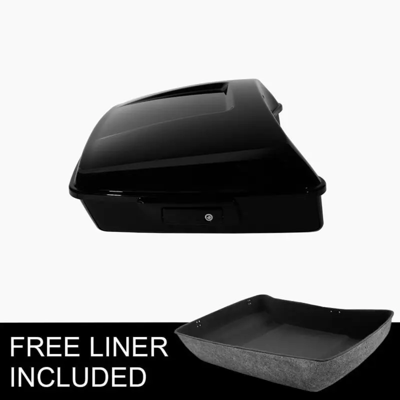 Black/Matte Chopped Pack Trunk For Harley Touring Tour Pak Electra Glide Road King Street Glide Road Glide FLTRX FLHR 2014-2023
Black/Matte Chopped Pack Trunk For Harley Touring Tour Pak Electra Glide Road King Street Glide Road Glide FLTRX FLHR 2014-2023