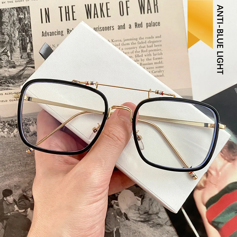 GM GENTLE Korea Luxury Brand Glasses Frame Women Men Anti Blue Light Retro Square Quality Myopia Eyewear MONSTER Free Shipping
GM GENTLE Korea Luxury Brand Glasses Frame Women Men Anti Blue Light Retro Square Quality Myopia Eyewear MONSTER Free Shipping