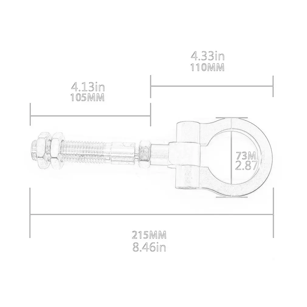 Fashion Folding Ring Racing Heavy Duty Tow Hook For Hyundai Veloster 2012-2017 Durable And Super Strength
Fashion Folding Ring Racing Heavy Duty Tow Hook For Hyundai Veloster 2012-2017 Durable And Super Strength