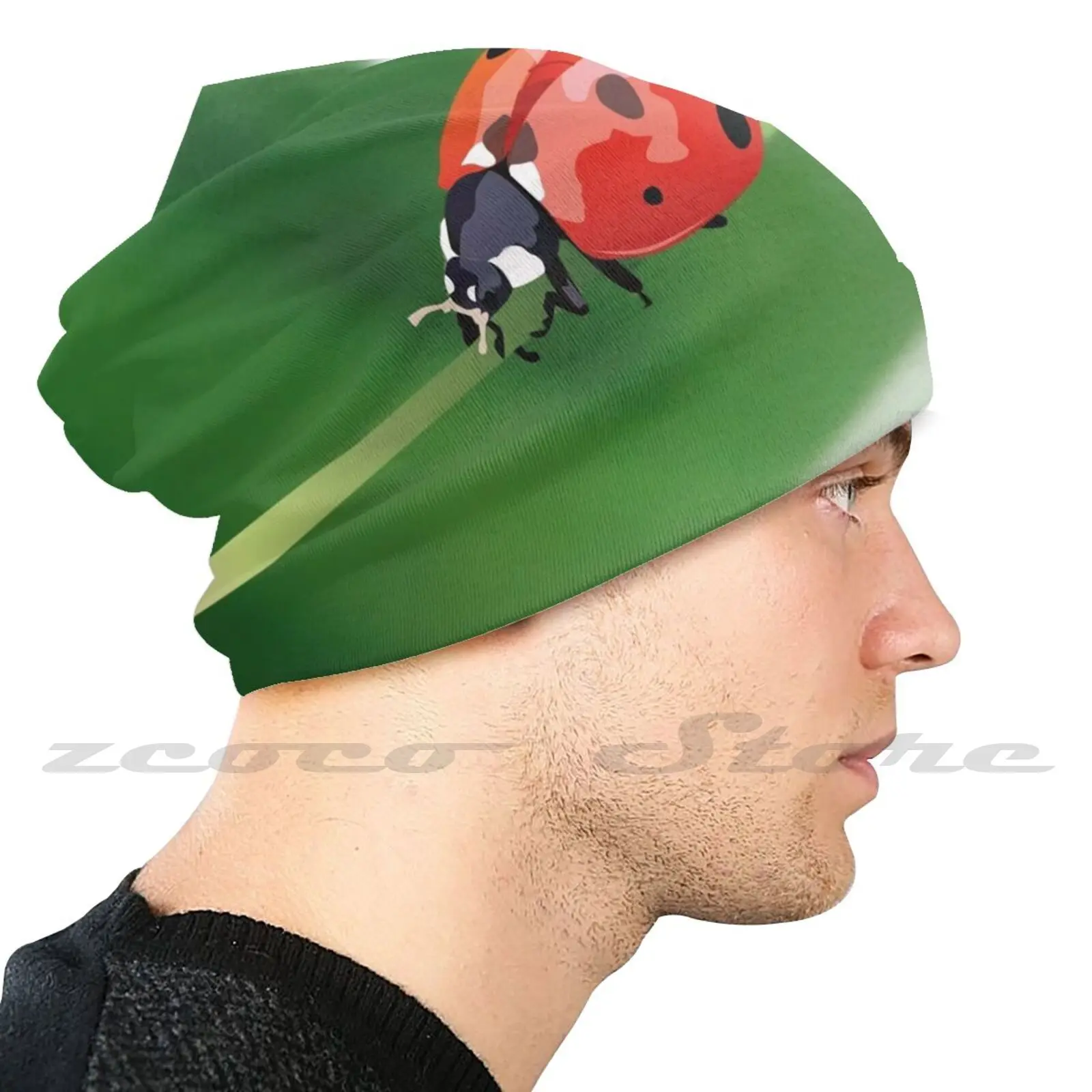 Ladybird Knit Hat Hedging Cap Soft Elasticity Outdoor Sports Leisure Ladybird Closeup
Ladybird Knit Hat Hedging Cap Soft Elasticity Outdoor Sports Leisure Ladybird Closeup