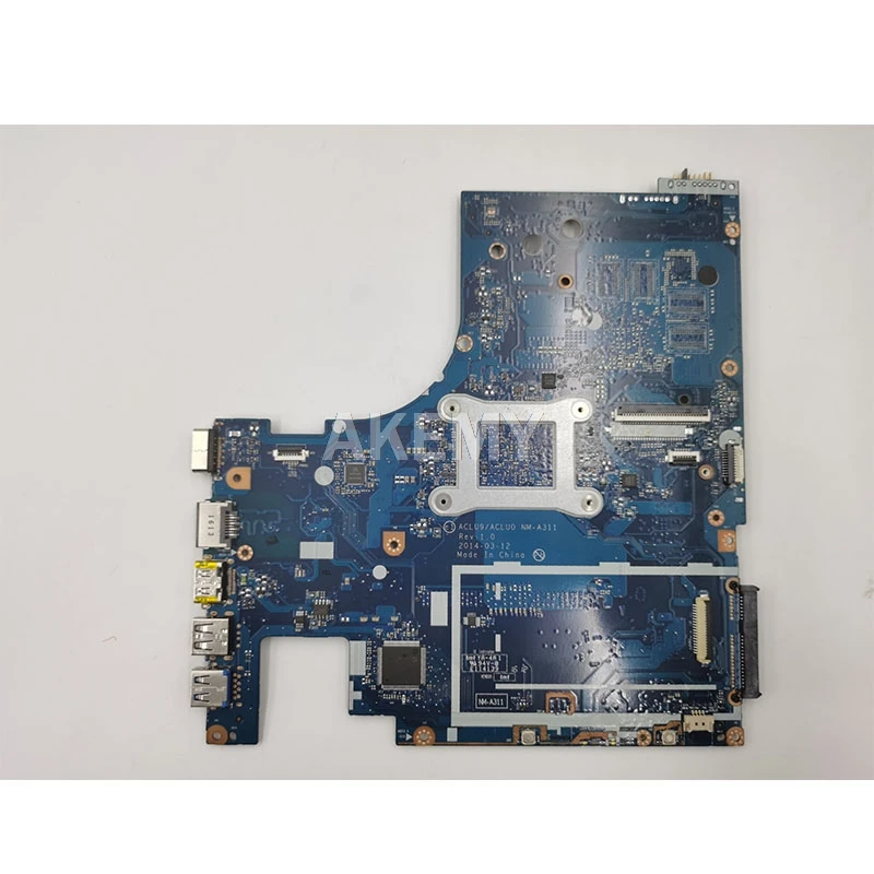 Brand New aclu9 / NM - aclu0 A311 laptop Motherboard For Lenovo Laptop with n2840 G50 - 30 CPU (Intel CPU 100% test)
Brand New aclu9 / NM - aclu0 A311 laptop Motherboard For Lenovo Laptop with n2840 G50 - 30 CPU (Intel CPU 100% test)
