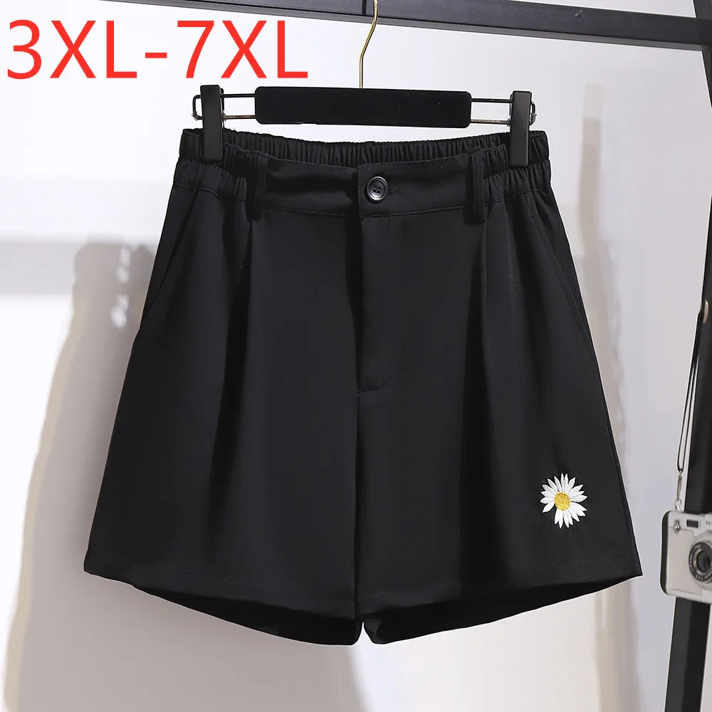 New 2021 ladies summer plus size shorts for women large loose casual wide leg pocket black floral shorts 3XL 4XL 5XL 6XL 7XL
New 2021 ladies summer plus size shorts for women large loose casual wide leg pocket black floral shorts 3XL 4XL 5XL 6XL 7XL