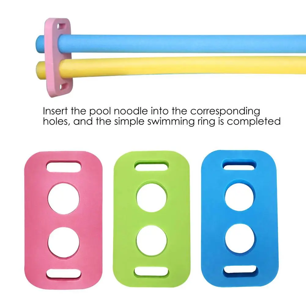 3Pcs Pool Noodle Connector Lightweight With 2 Cross Holes Pool Noodle Exercise Equipment Accessory Swimming Training Aid
3Pcs Pool Noodle Connector Lightweight With 2 Cross Holes Pool Noodle Exercise Equipment Accessory Swimming Training Aid