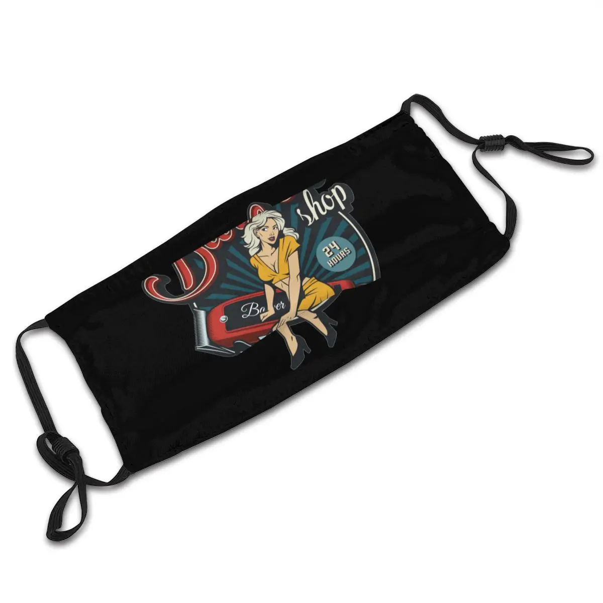 Quality Vintage Sexy Barber Girl Quality Print Reusable Mouth Mask Good Quality Anti Haze Filters Inside
Quality Vintage Sexy Barber Girl Quality Print Reusable Mouth Mask Good Quality Anti Haze Filters Inside