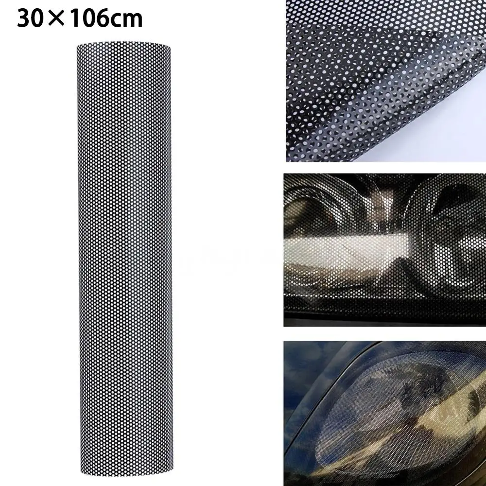 Universal 30*106cm Tinting Perforated Mesh Lamp Film Fly-Eye Car Headlight Light Protect Sticker Car Taillight Mesh Film Styling
Universal 30*106cm Tinting Perforated Mesh Lamp Film Fly-Eye Car Headlight Light Protect Sticker Car Taillight Mesh Film Styling