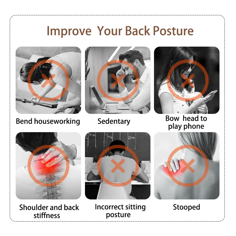 Posture Corrector Spine Brace Support Belt Adjustable Back Posture Corrector Clavicle Spine Back Shoulder Lumbar Posture Correct
Posture Corrector Spine Brace Support Belt Adjustable Back Posture Corrector Clavicle Spine Back Shoulder Lumbar Posture Correct