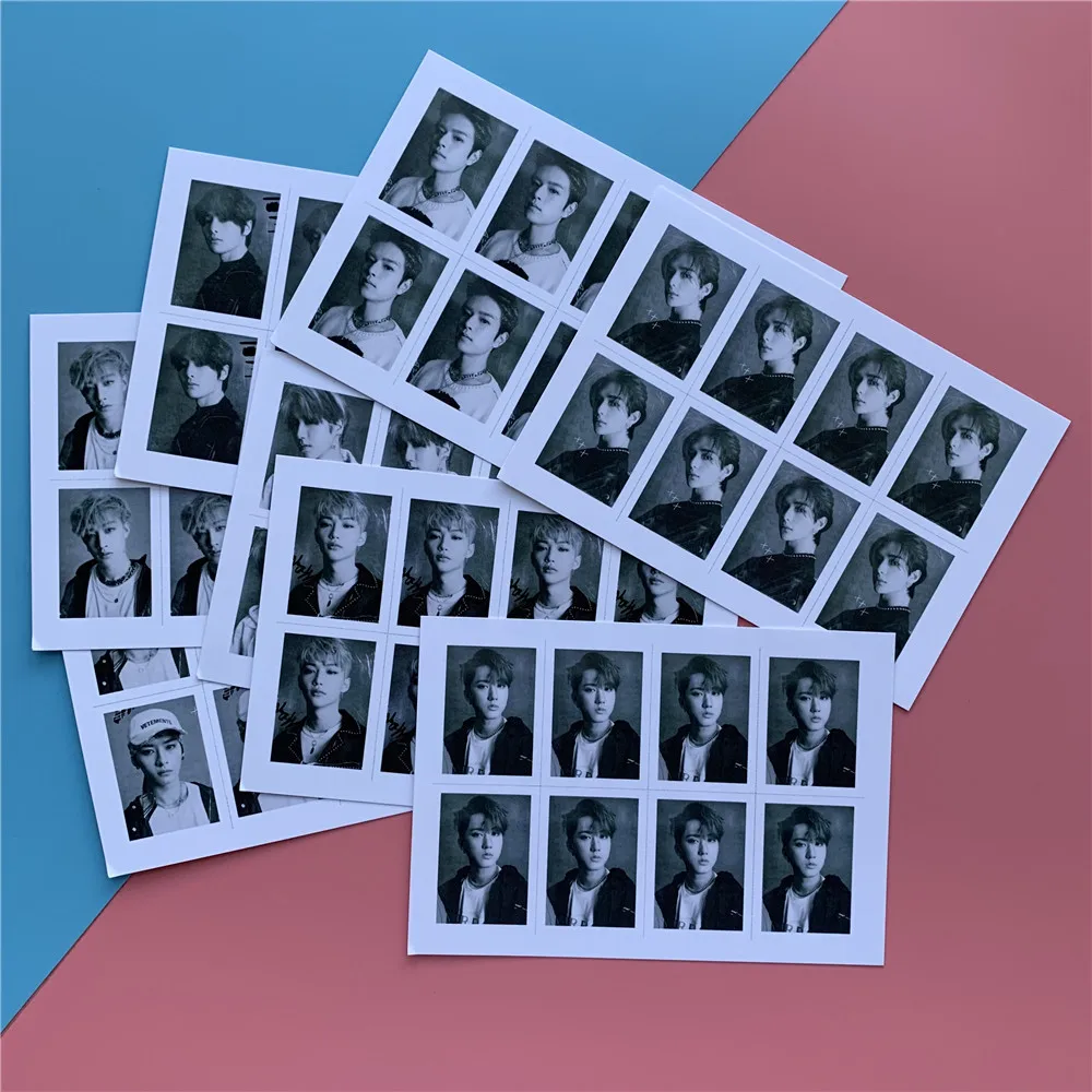 1 шт. Kpop Stray Kids дюйм ID photo новый альбом Go Live lomo card photocard открытка для поклонников