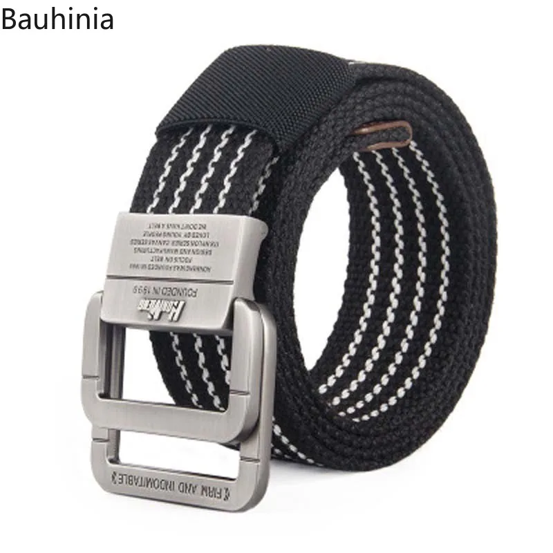 Bauhinia NEW Men's Alloy Double Ring Buckle Canvas Belt Korean Fashion Denim Student Alloy Belt Buckle 6.5*5.5CM Belt
Bauhinia NEW Men's Alloy Double Ring Buckle Canvas Belt Korean Fashion Denim Student Alloy Belt Buckle 6.5*5.5CM Belt