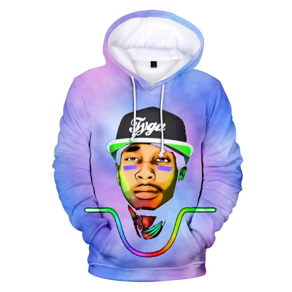 2019 new fashion winter men Tyga 3D hooded pullover 3D character print Tyga 3D hooded sweatshirt men's / women's sportswear top
2019 new fashion winter men Tyga 3D hooded pullover 3D character print Tyga 3D hooded sweatshirt men's / women's sportswear top