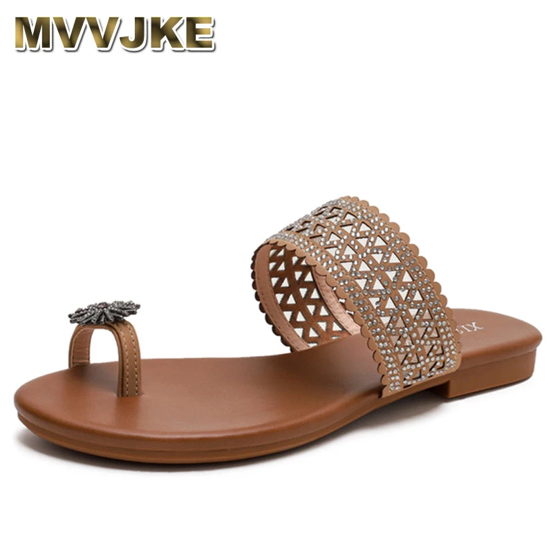 Женские шлепанцы MVVJKESummer, пляжные сандалии на плоской подошве, Роскошные блестящие, элегантные, для вечеринки, праздника
Женские шлепанцы MVVJKESummer, пляжные сандалии на плоской подошве, Роскошные блестящие, элегантные, для вечеринки, праздника