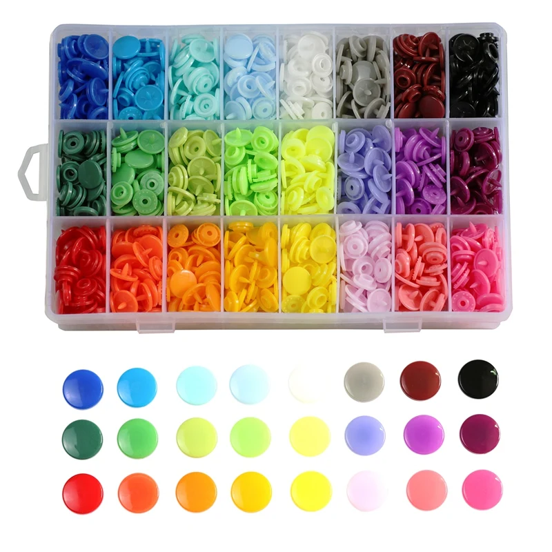 Snap Buttons Round Plastic Press Button Rainbow Color DIY Sewing Fastener for Baby Clothing Bibs Sewing Accessories
Snap Buttons Round Plastic Press Button Rainbow Color DIY Sewing Fastener for Baby Clothing Bibs Sewing Accessories