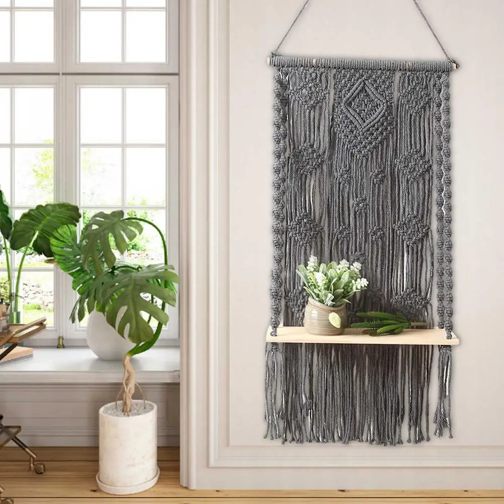 Bohemia Style Weave Hanging Tapestry Tassels Decor Hollow Stacked Design Home Living Room Bedroom Ornaments Wall Tapestry
Bohemia Style Weave Hanging Tapestry Tassels Decor Hollow Stacked Design Home Living Room Bedroom Ornaments Wall Tapestry