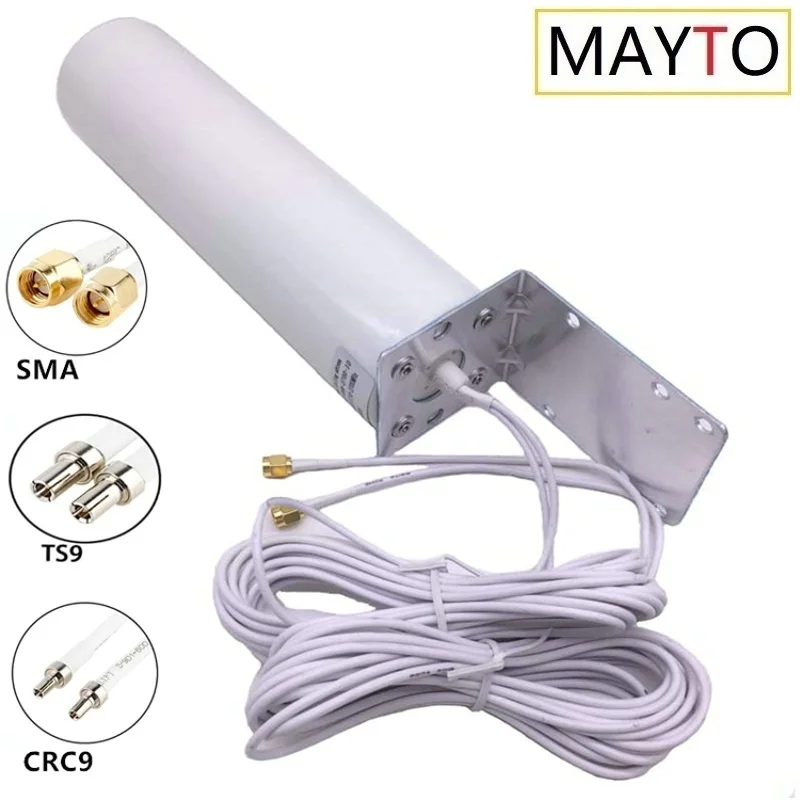 Antenna Dual 10 meters cable 3G 4G LTE Router Modem Aerial External Antenna Dual SMA TS9 CRC9 Connector
Antenna Dual 10 meters cable 3G 4G LTE Router Modem Aerial External Antenna Dual SMA TS9 CRC9 Connector