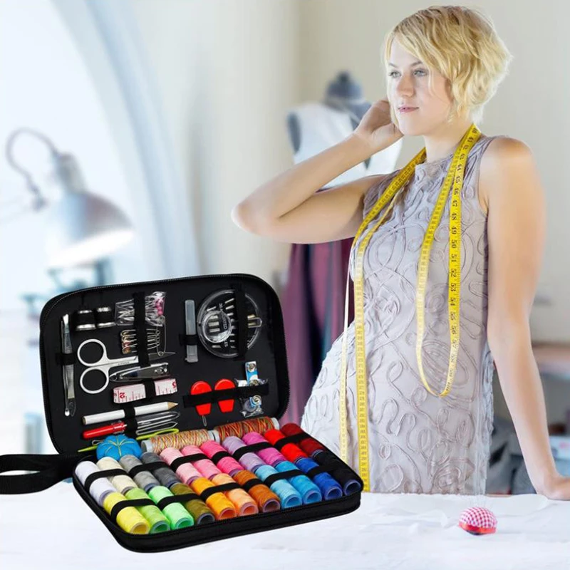 98pcs Multi-function Sewing Box Set Sewing Kits DIY Sewing Kits For Hand Quilting Stitching Embroidery Thread Sewing Accessories
98pcs Multi-function Sewing Box Set Sewing Kits DIY Sewing Kits For Hand Quilting Stitching Embroidery Thread Sewing Accessories