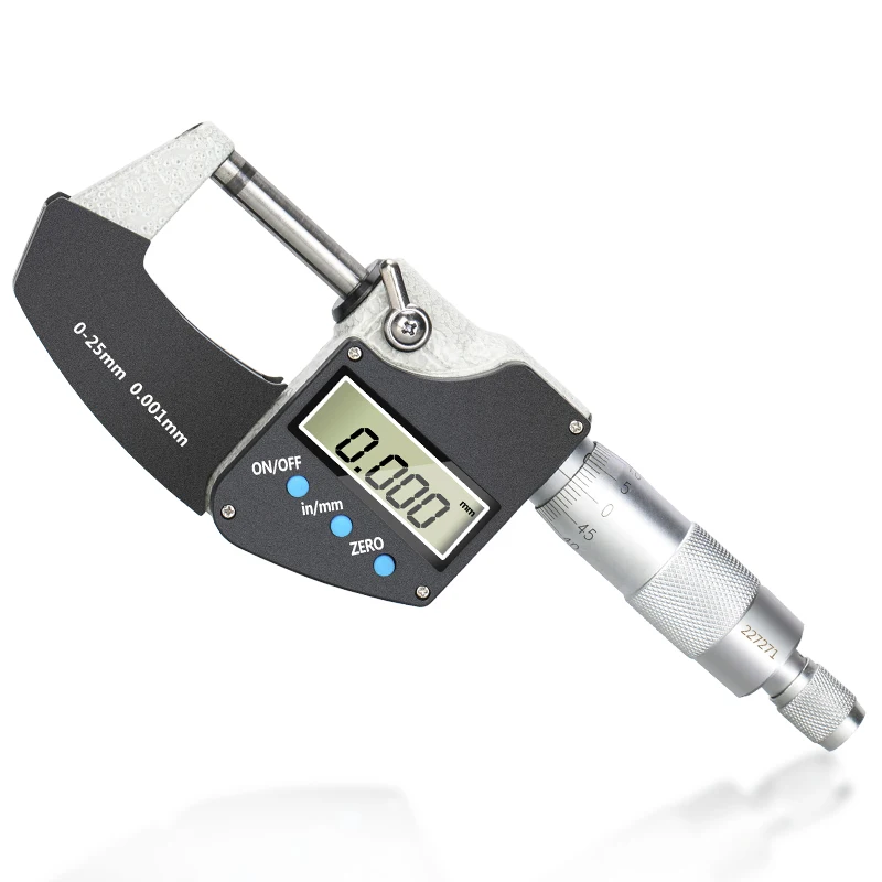 CMCP 0.001mm Outside Electronic Micrometer 0-25 25-50 50-75 75-100mm Digital Micrometer Gauge Micrometer Caliper Measuring Tools
CMCP 0.001mm Outside Electronic Micrometer 0-25 25-50 50-75 75-100mm Digital Micrometer Gauge Micrometer Caliper Measuring Tools