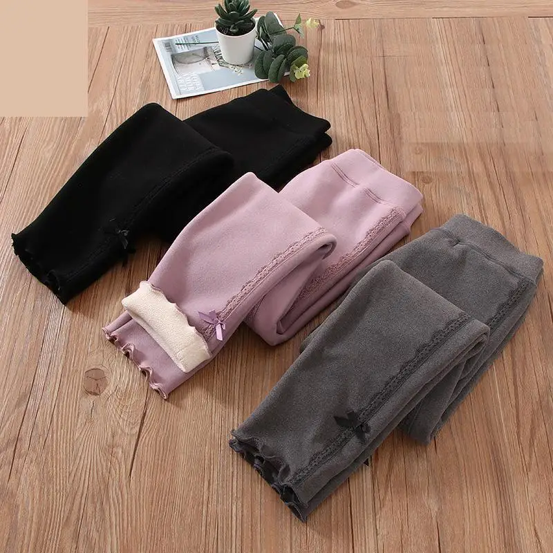 Girls Leggings Bow-Knot Children's Pants Solid Color Ruffled Kids Trousers Elastic Baby Leggings Lace 3-14Y Cotton Kids Pants
Girls Leggings Bow-Knot Children's Pants Solid Color Ruffled Kids Trousers Elastic Baby Leggings Lace 3-14Y Cotton Kids Pants