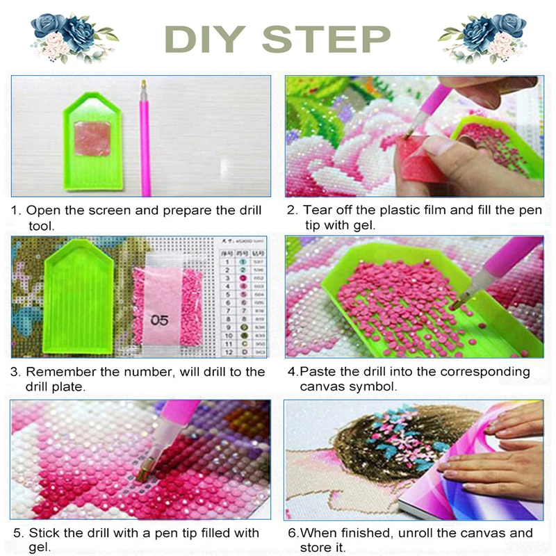 SenyuArt Diamond Painting Cross Stitch Blue Rose Flower Pattern Full Square Diamond Embroidery Mosaic Handicraft Home Decoration
SenyuArt Diamond Painting Cross Stitch Blue Rose Flower Pattern Full Square Diamond Embroidery Mosaic Handicraft Home Decoration