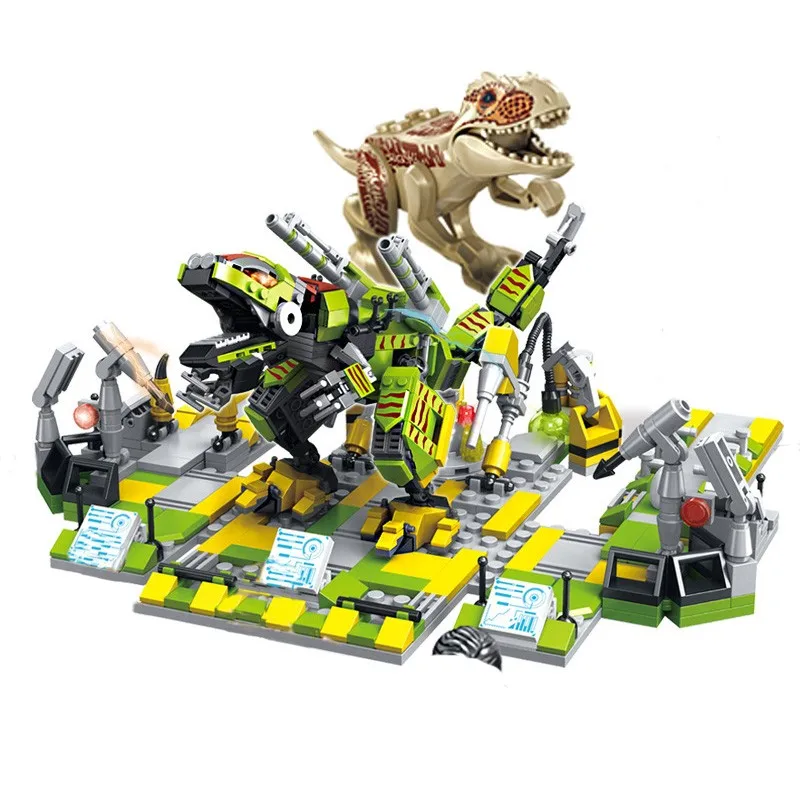 1105pcs Dinosaur Model figures Building Blocks Jurassic Raptor Tyrannosaurus Triceratops Bricks world children Toys Kids
1105pcs Dinosaur Model figures Building Blocks Jurassic Raptor Tyrannosaurus Triceratops Bricks world children Toys Kids