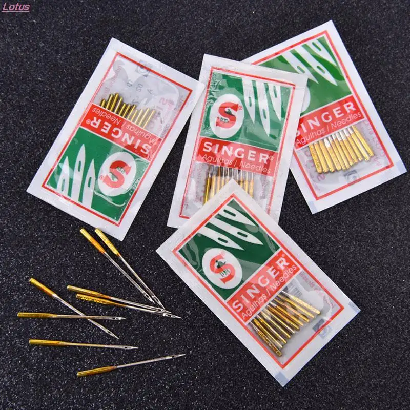 10Pcs Needles Sewing Needle Domestic Sewing Needle Multifunctional Electric Sewing Machine Needle Titanium Plated Needle
10Pcs Needles Sewing Needle Domestic Sewing Needle Multifunctional Electric Sewing Machine Needle Titanium Plated Needle