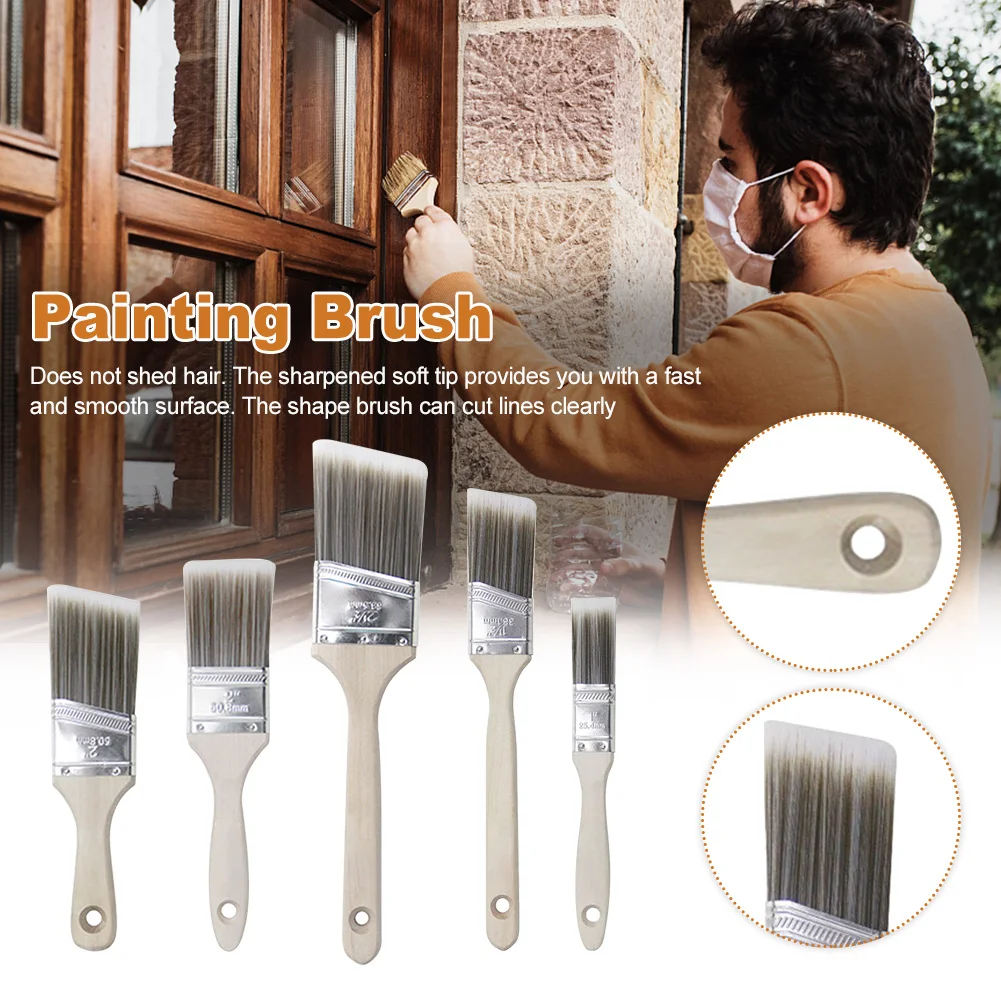5pcs High Quality Wall Paint Brush for Paint Stains Varnishes Glues and Gesso Art Stain Woodworking Cleaning Home Decor Flat
5pcs High Quality Wall Paint Brush for Paint Stains Varnishes Glues and Gesso Art Stain Woodworking Cleaning Home Decor Flat