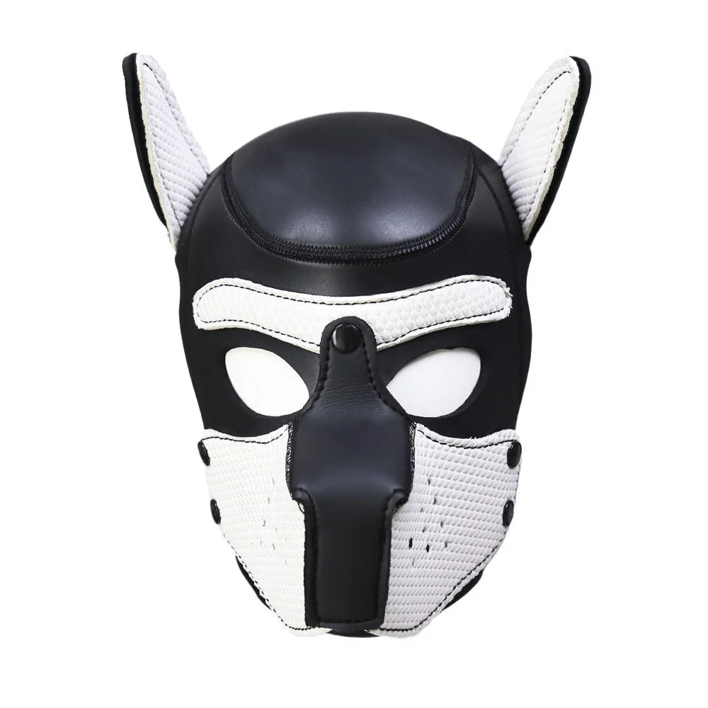 Brand New Fashion Padded Latex Rubber Role Play Dog Mask Puppy Cosplay Full Head with Ears 4 Color
Brand New Fashion Padded Latex Rubber Role Play Dog Mask Puppy Cosplay Full Head with Ears 4 Color