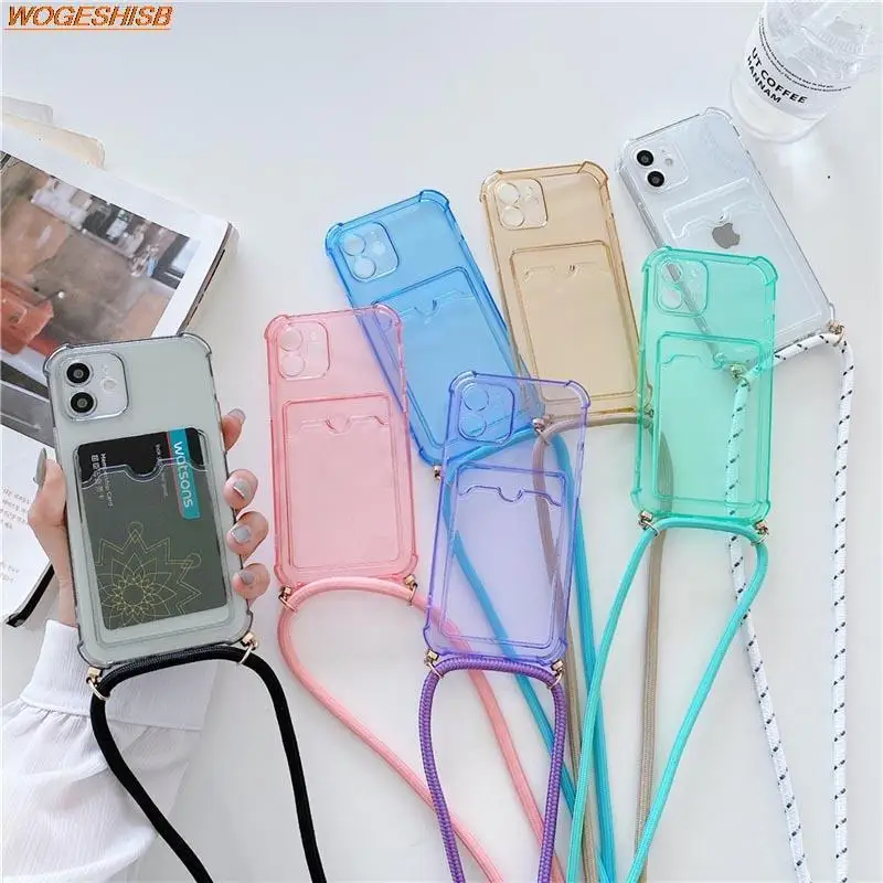 Transparent Case for Xiaomi Poco X3 NFC M2 M3 Redmi 9T Note 8 9 9S 10 10S Pro Max Power Shockproof Card Crossbody Lanyard Cover
Transparent Case for Xiaomi Poco X3 NFC M2 M3 Redmi 9T Note 8 9 9S 10 10S Pro Max Power Shockproof Card Crossbody Lanyard Cover