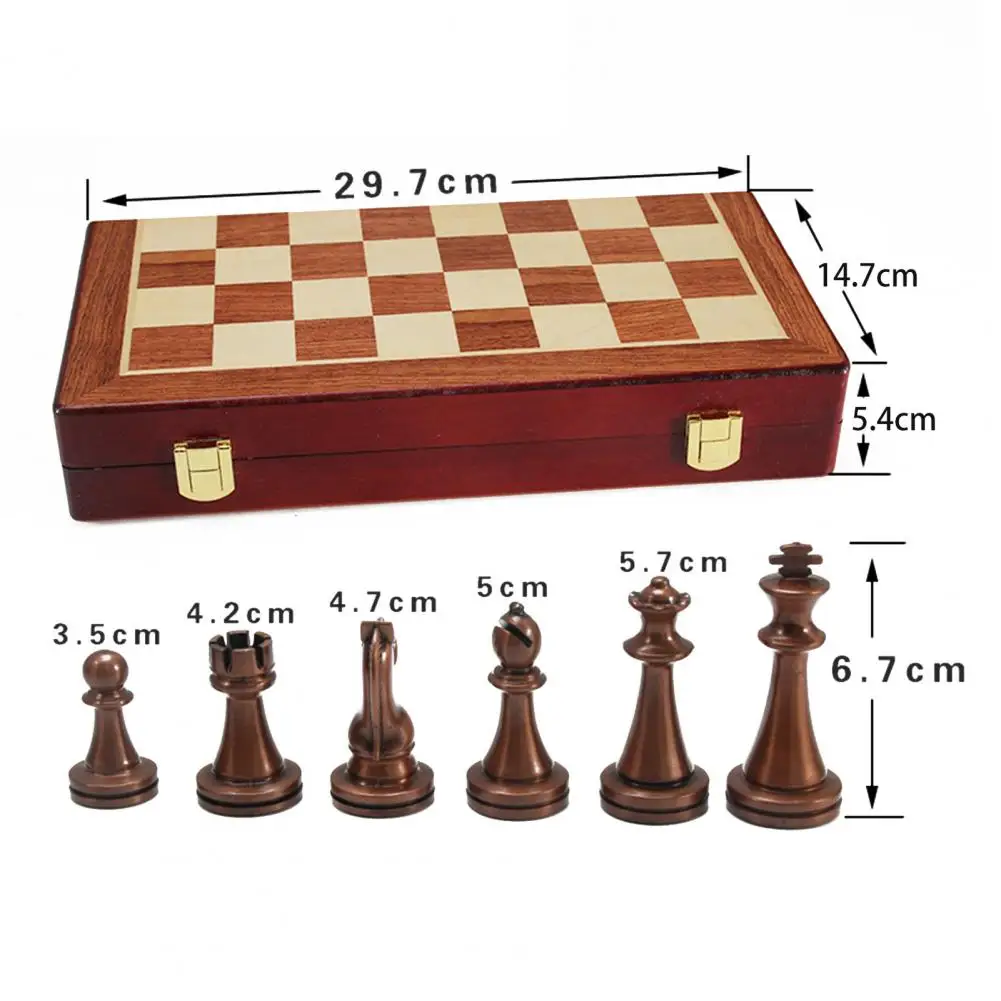 1 Set Chess Board Toy Educational Foldable Chess Set Portable Chess for Home Parent-child Interactive Toys for Kid Gifts 
1 Set Chess Board Toy Educational Foldable Chess Set Portable Chess for Home Parent-child Interactive Toys for Kid Gifts