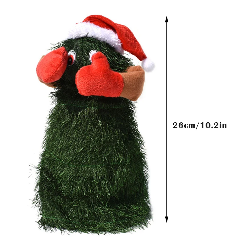 Newly Party Tree Christmas Electric Toy Dancing Rotating Music Christmas Tree in A Santa Hat
Newly Party Tree Christmas Electric Toy Dancing Rotating Music Christmas Tree in A Santa Hat