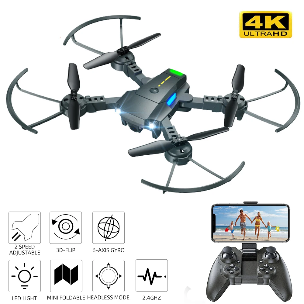 XT-10 Mini Drone 4K HD CCamera WiFi FPV RC Helicopter Aerial Photography Headless mode intelligent Fixed Altitude Fold
XT-10 Mini Drone 4K HD CCamera WiFi FPV RC Helicopter Aerial Photography Headless mode intelligent Fixed Altitude Fold