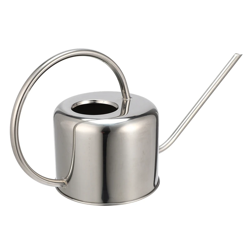 European Gardening Watering Can Pot Stainless Steel 900Ml Household Shower Pot Small Watering Flower
European Gardening Watering Can Pot Stainless Steel 900Ml Household Shower Pot Small Watering Flower