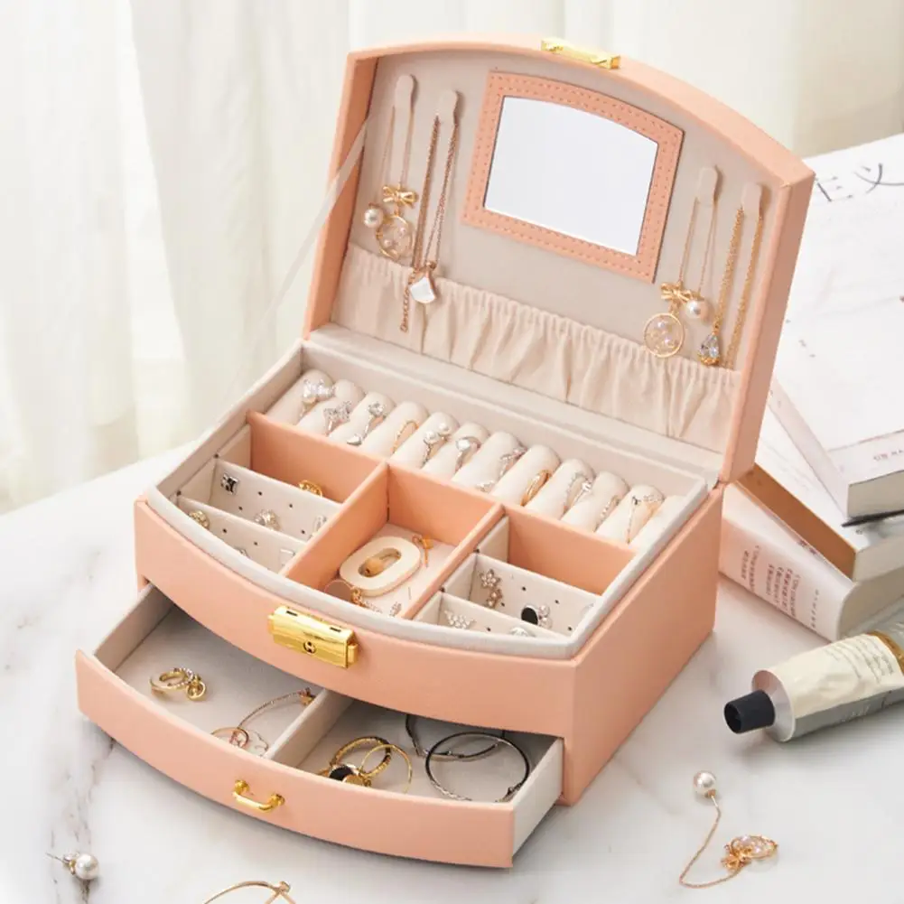 Portable Large Capacity Drawer Type Jewelry Box Multilayer Bracelet Case Bins Storage Boxes Organization
Portable Large Capacity Drawer Type Jewelry Box Multilayer Bracelet Case Bins Storage Boxes Organization