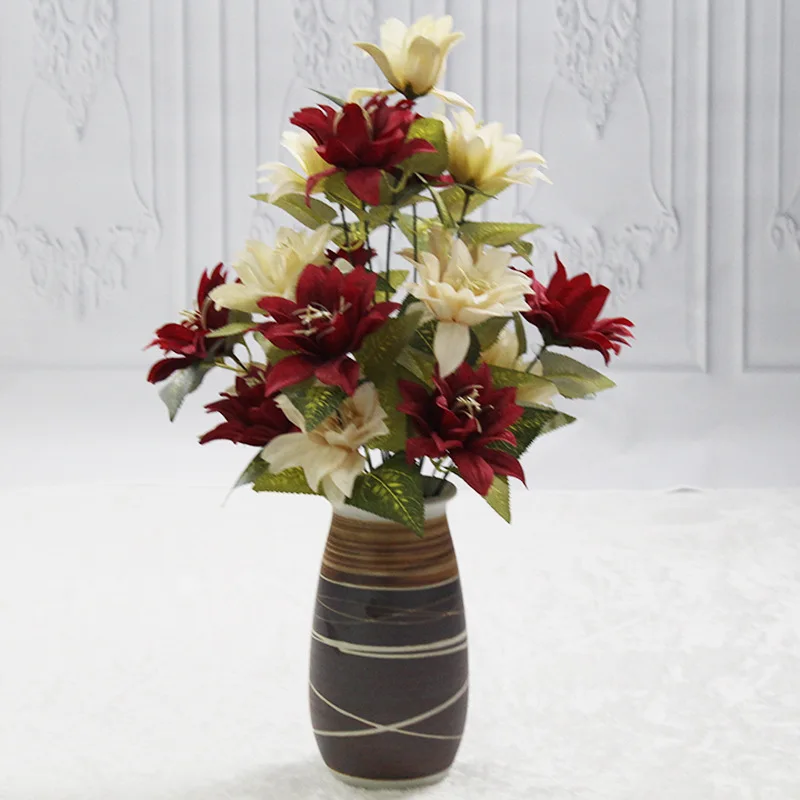 Nordic Three- Head Peony Multi-Color Optional Floor Ornaments Photography Home Decoration Wedding Party Artificial Flower
Nordic Three- Head Peony Multi-Color Optional Floor Ornaments Photography Home Decoration Wedding Party Artificial Flower