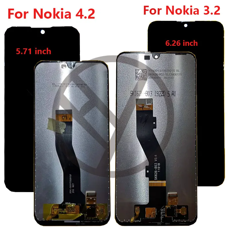 Для Nokia 3 2 lcd TA 1156 1159 1164 дисплей сенсорный экран дигитайзер сборка Замена для 4 1184 1133
