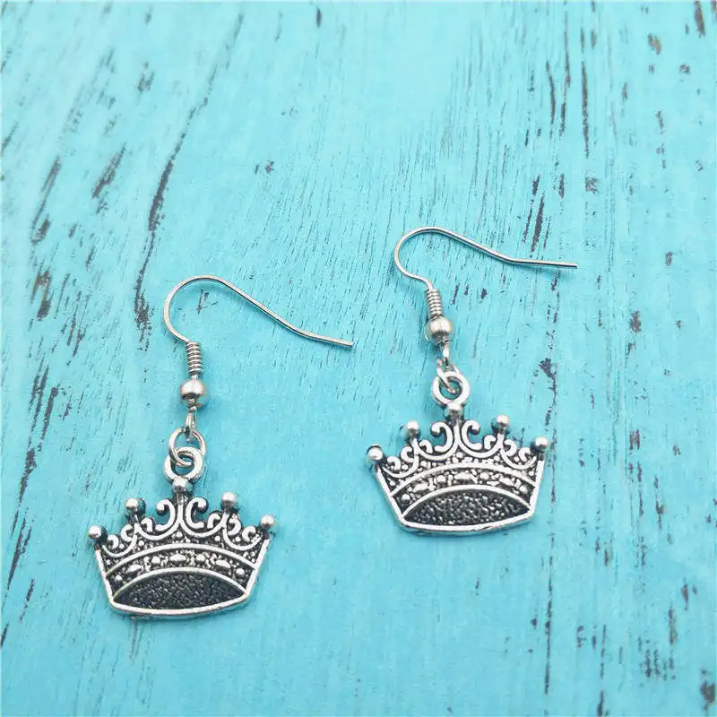 Crown Charm Earrings,Vintage Fashion Jewelry Women Christmas Birthday Gifts Accessories Pendants Zinc Alloy
Crown Charm Earrings,Vintage Fashion Jewelry Women Christmas Birthday Gifts Accessories Pendants Zinc Alloy