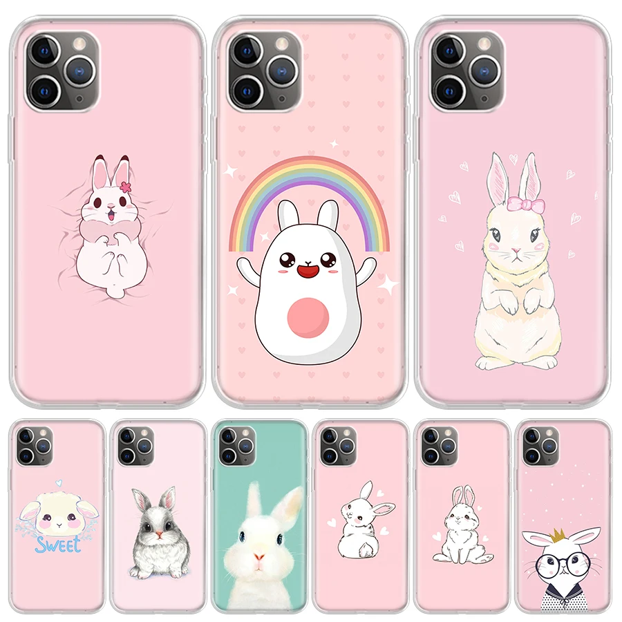 Kawaii Bunny Phone Case For iPhone 13 Pro Max 11 12 Pro XS MAX X XR 7 8 6 6S Plus SE 2020 Cover Coque Funda Capa
Kawaii Bunny Phone Case For iPhone 13 Pro Max 11 12 Pro XS MAX X XR 7 8 6 6S Plus SE 2020 Cover Coque Funda Capa