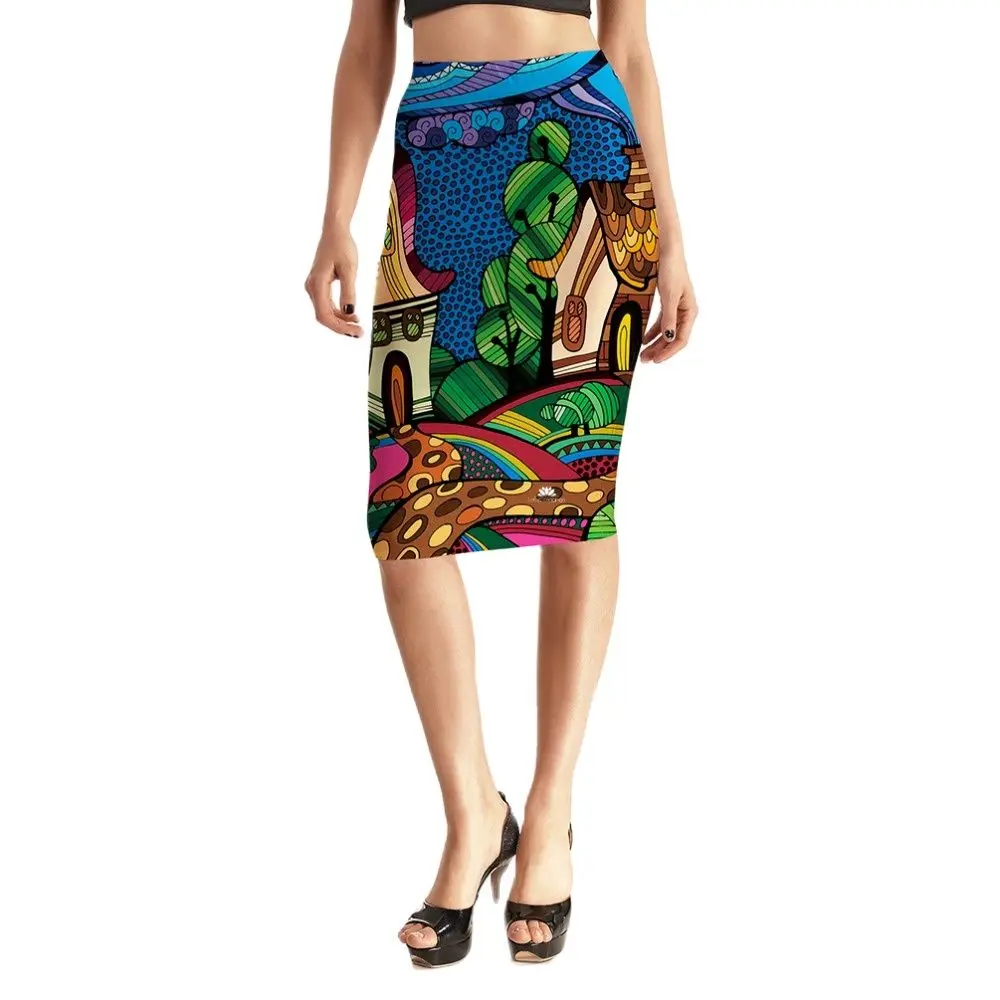 Women's Printed Pencil Skirt, Office Suit, High Waist, Sexy, Slim, Summer Leisure, Large
Women's Printed Pencil Skirt, Office Suit, High Waist, Sexy, Slim, Summer Leisure, Large