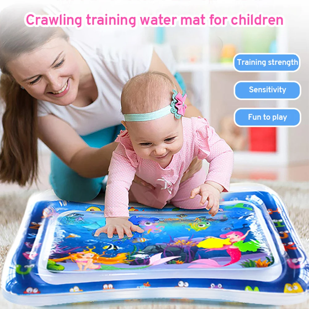 Creative Baby Water Mat Inflatable Patted Pad Cushion Infant Toddler Water Play Mat for Children Education Developing Baby Toys
Creative Baby Water Mat Inflatable Patted Pad Cushion Infant Toddler Water Play Mat for Children Education Developing Baby Toys