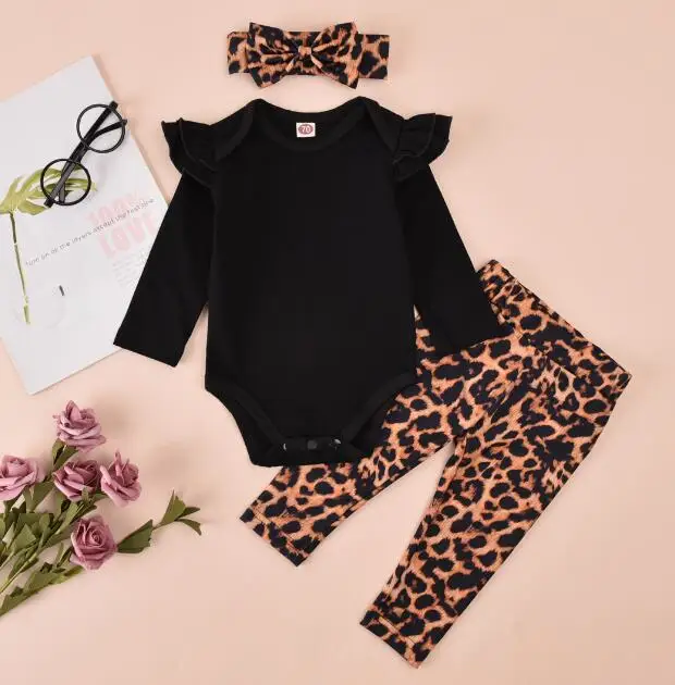 Infant Girls Romper Outfits Casual Long Sleeve Tops Floral Printed Pants Cute Headband Autumn Baby 3Pcs Clothes Set
Infant Girls Romper Outfits Casual Long Sleeve Tops Floral Printed Pants Cute Headband Autumn Baby 3Pcs Clothes Set