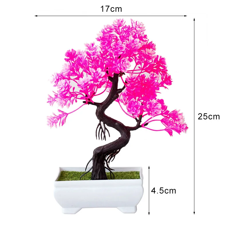 Artificial Plants Pine Bonsai Small Tree Pot Plants Fake Flower Potted Ornament For Home Decoration Hotel Garden Desk Home Decor
Artificial Plants Pine Bonsai Small Tree Pot Plants Fake Flower Potted Ornament For Home Decoration Hotel Garden Desk Home Decor