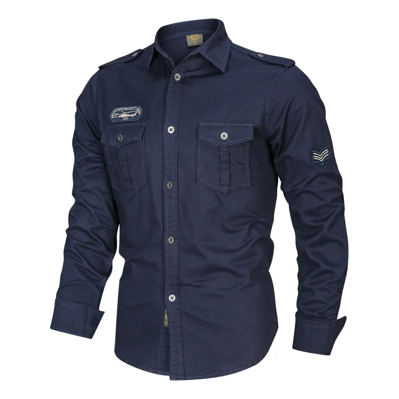 6XL Men's Military Shirt Pure Cotton Large Size Breathable Wearproof Cargo Shirts Outdoor Hiking Combat Training Tactical Shirt
6XL Men's Military Shirt Pure Cotton Large Size Breathable Wearproof Cargo Shirts Outdoor Hiking Combat Training Tactical Shirt