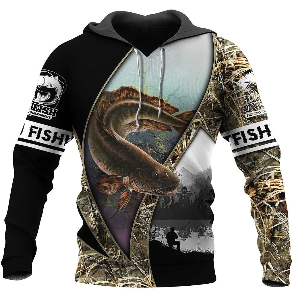Big Catfish Fishing 3D All Over Printed Hoodies Autumn Unisex Casual Sweatshirt Fashion Jackets L325
Big Catfish Fishing 3D All Over Printed Hoodies Autumn Unisex Casual Sweatshirt Fashion Jackets L325