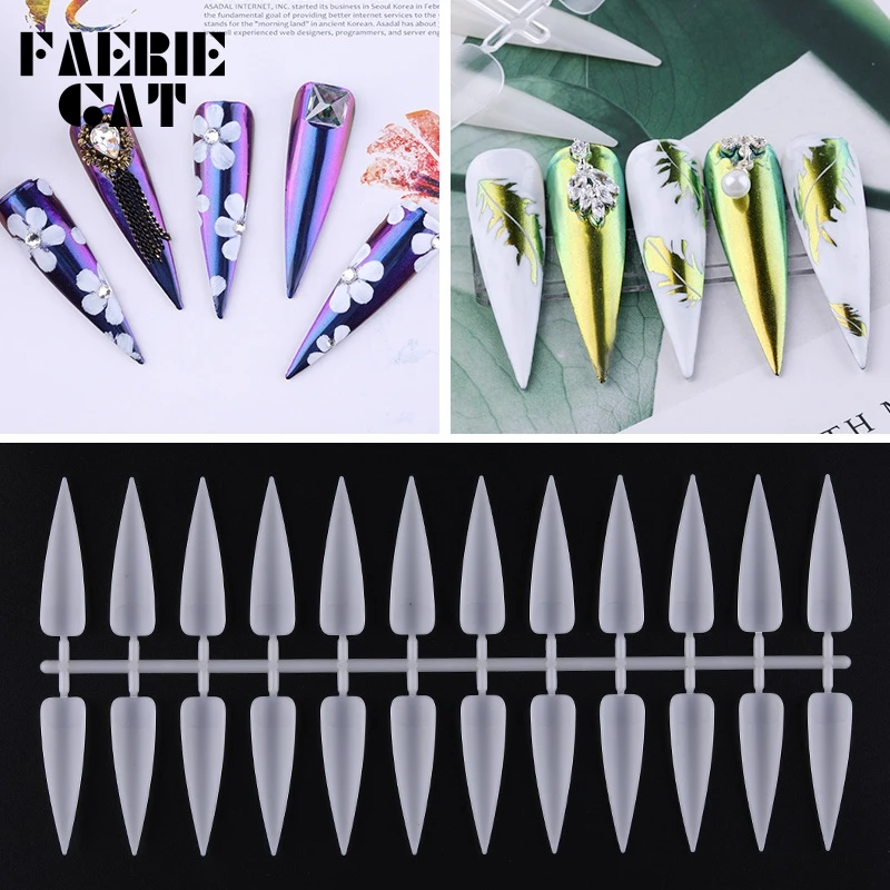 240pcs Clear/ White Nail Art Full Cover End Stiletto Long False Nails Tips Manicure Artificial Fake Nails Display Salon Tools
240pcs Clear/ White Nail Art Full Cover End Stiletto Long False Nails Tips Manicure Artificial Fake Nails Display Salon Tools