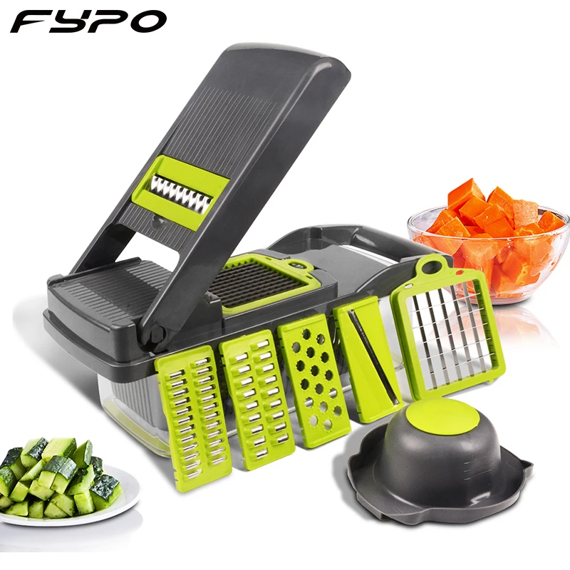 Fypo Vegetable Cutter 8In1 Multifunctional Slicer Fruit Potato Carrot Grater Kitchen Accessories Gadgets Basket Vegetable Slicer
Fypo Vegetable Cutter 8In1 Multifunctional Slicer Fruit Potato Carrot Grater Kitchen Accessories Gadgets Basket Vegetable Slicer