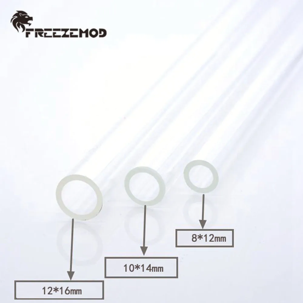 FREEZEMOD 2pcs Acrylic Tube OD12/14/16mm 50CM Rigid Transperant Hard Pipe Water Cooler Modding High Quality Fluid Liquid Cooling
FREEZEMOD 2pcs Acrylic Tube OD12/14/16mm 50CM Rigid Transperant Hard Pipe Water Cooler Modding High Quality Fluid Liquid Cooling