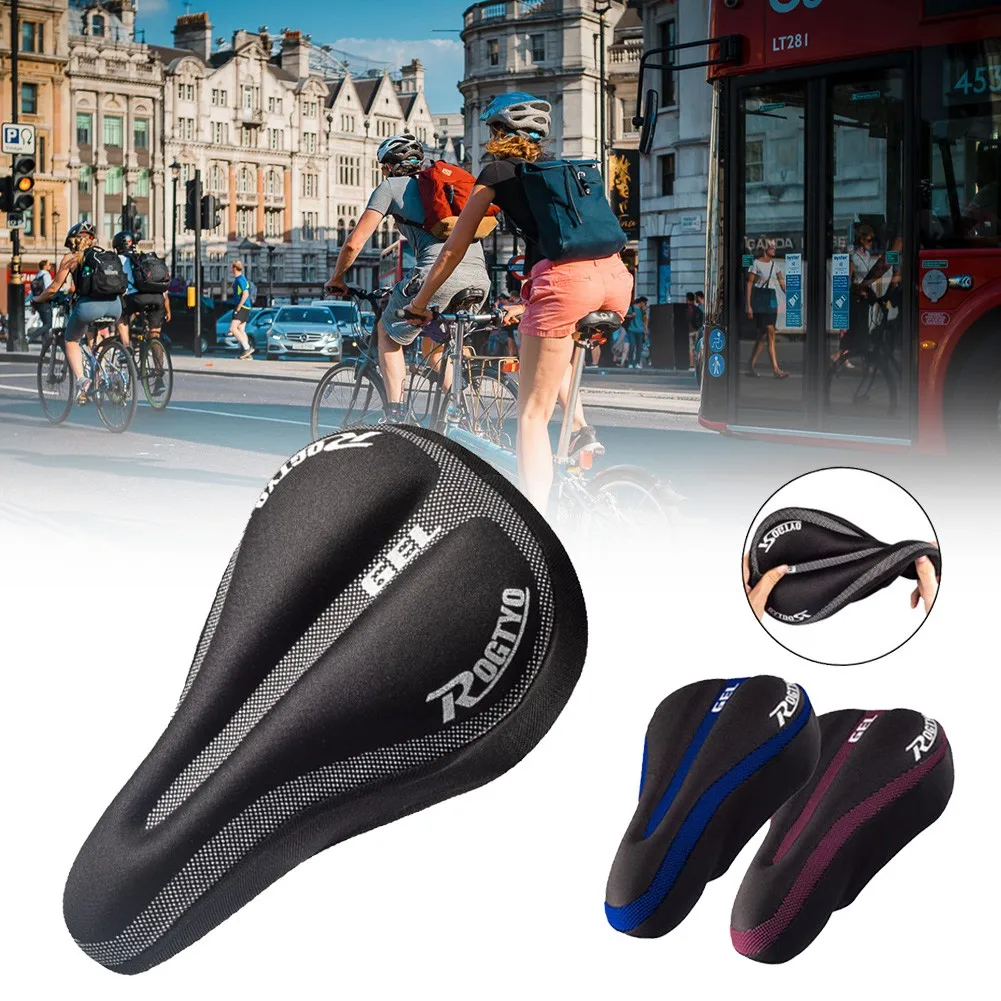 Bicycle Comfort Seat Saddle Cover Soft Silicone MTB Bike Cushion Cover Cycling Pad Breathable Memory Cotton Parts
Bicycle Comfort Seat Saddle Cover Soft Silicone MTB Bike Cushion Cover Cycling Pad Breathable Memory Cotton Parts