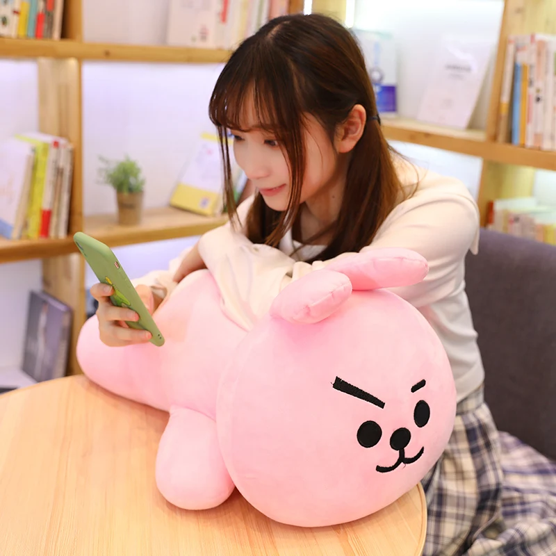 40 / 60 см Kawaii Kpop знаменитости мультфильм лежащее животное прекрасные плюшевые