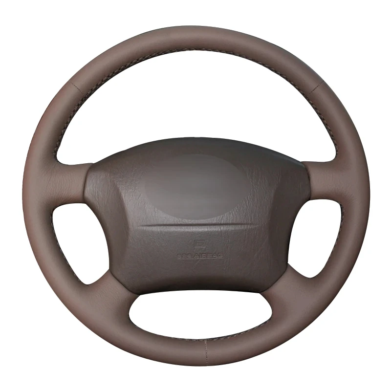 

Black Artificial Leather Car Steering Wheel Cover For Toyota Land Cruiser Prado 120 Tacoma 4Runner Hilux Highlander Sequoia