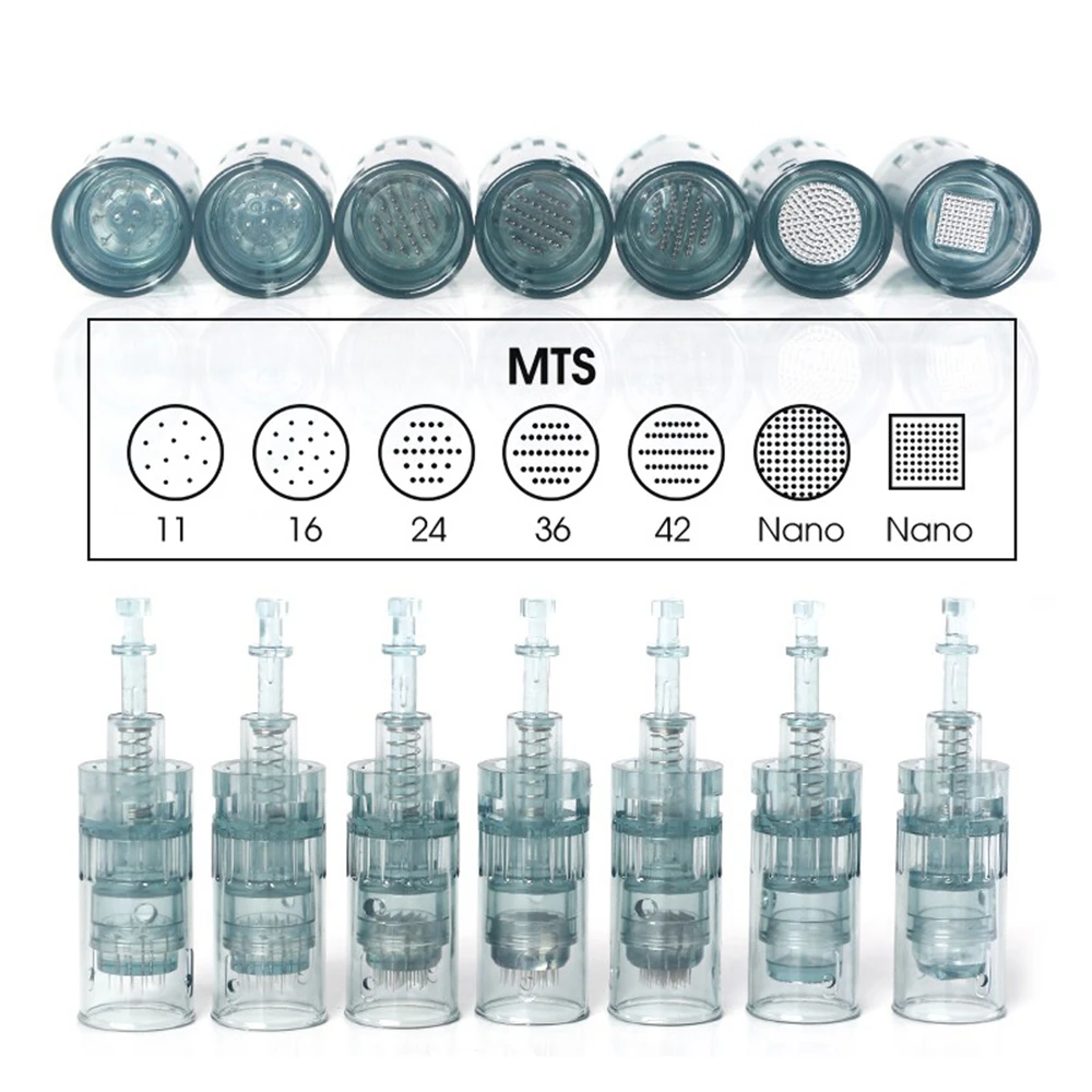 10/20Pcs Dr. Pen M8 Needle Cartridges Bayonet Cartridges 11 16 36 42 Nano Needle MTS Micro Needling for Dr pen M8 Microneedling
10/20Pcs Dr. Pen M8 Needle Cartridges Bayonet Cartridges 11 16 36 42 Nano Needle MTS Micro Needling for Dr pen M8 Microneedling