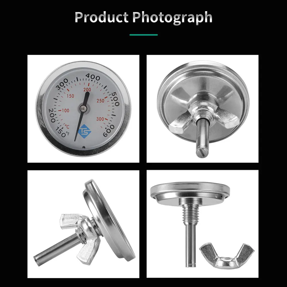 150-600 Stainless Steel Digital BBQ Meat Thermometer Grill Oven Cooking Kitchen Thermometer Temperature Gauge Household Tools
150-600 Stainless Steel Digital BBQ Meat Thermometer Grill Oven Cooking Kitchen Thermometer Temperature Gauge Household Tools