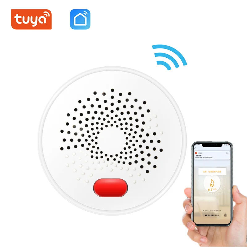 WiFi GAS LPG Leak Sensor Alarm Fire Security Detector Tuya/smart Life APP Remote Control Gas Alarm Smart Home Security System
WiFi GAS LPG Leak Sensor Alarm Fire Security Detector Tuya/smart Life APP Remote Control Gas Alarm Smart Home Security System